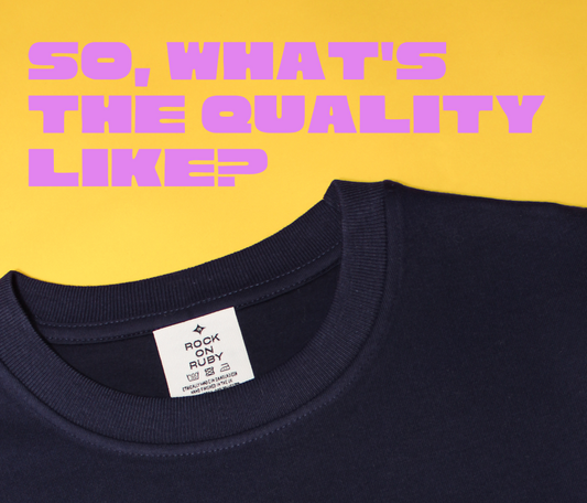 What's the quality of your apparel really like though?